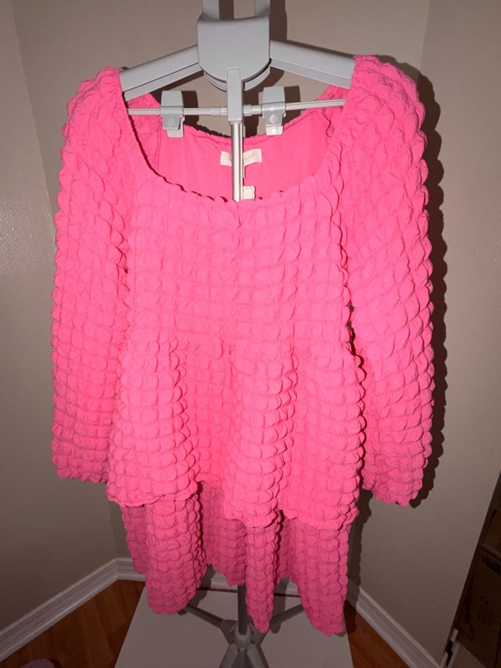 Simply Southern Bubble Ruffle Dress NWT - Picture 3 of 9